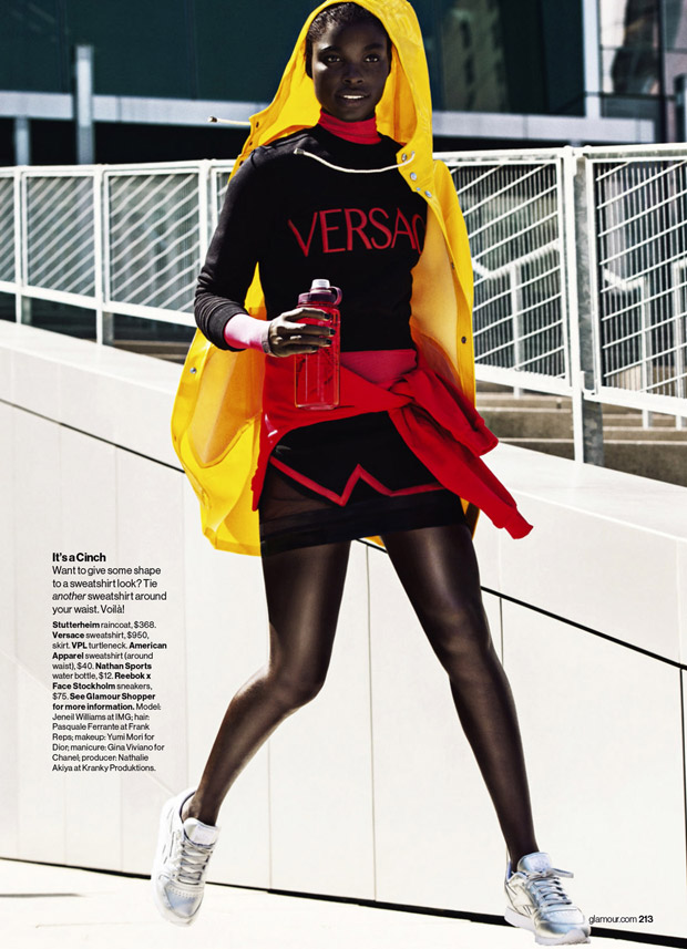 Jeneil Williams for Glamour Magazine by Sebastian Kim