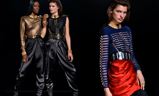 See All The Looks From Balmain H&M Women’s Collection
