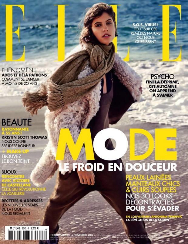 Antonina Petkovic for Elle France by David Burton