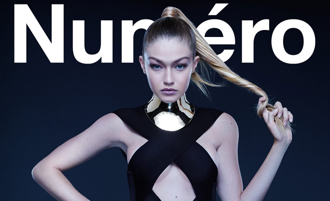 Gigi Hadid Is Stunning In BALMAIN for NUMERO
