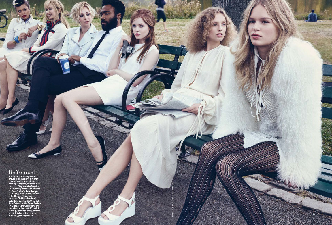 Be Yourself by Mikael Jansson for American Vogue