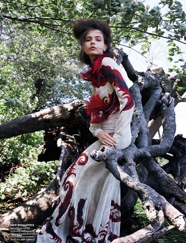 Mina Cvetkovic for Vogue Thailand by Natth Jaturapahu - Design Scene ...