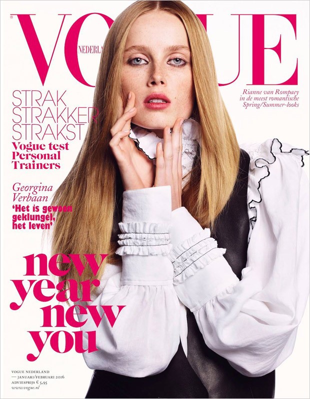 Rianne van Rompaey Covers Vogue Netherlands
