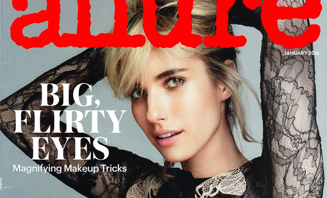 Emma Roberts Stuns for ALLURE Magazine Cover Shoot