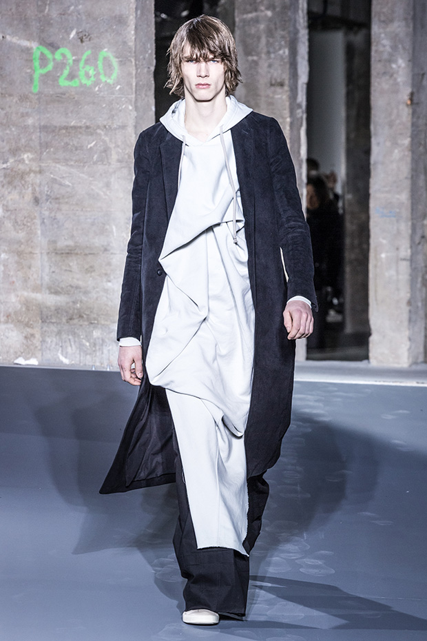 #PFW Rick Owens Menswear Fall Winter 2016.17 Collection - Design Scene