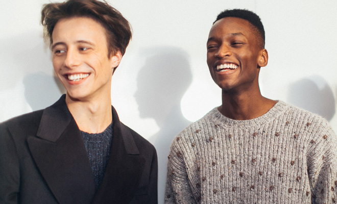 Backstage at E. Tautz Menswear Fall 2016 Show