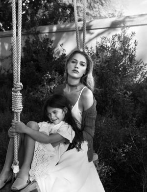 Claire Guena & Nina by Pablo Curto for Telva Magazine