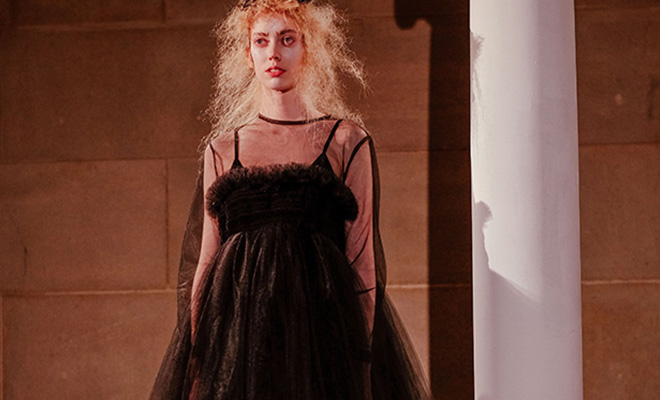 #LFW Molly Goddard Fall Winter 2016 collection