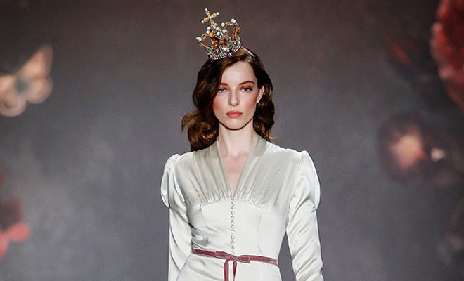 #MBFW Lena Hoschek Womenswear Fall Winter 2016 Collection