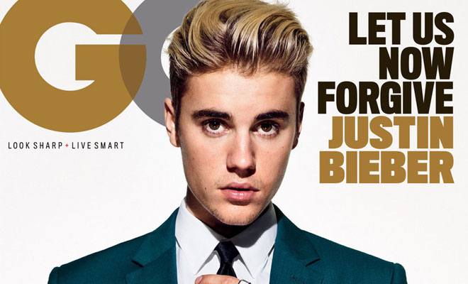 Justin Bieber Lands The Cover of GQ Magazine