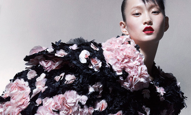 Chanel Couture Takes The Pages of Glass Magazine Shot by Tim Wong