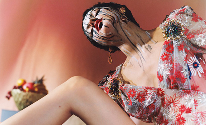 Janneke van der Hagen Shoots A Striking Story for GARAGE Magazine