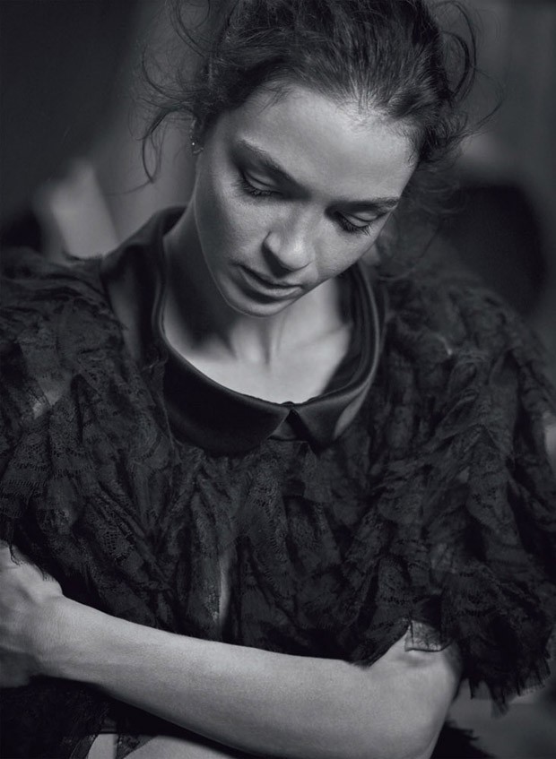 Mariacarla Boscono for Vogue Italia by Peter Lindbergh