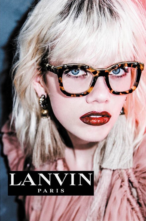 Marjan Jonkman for Lanvin Spring Summer 2016 Eyewear