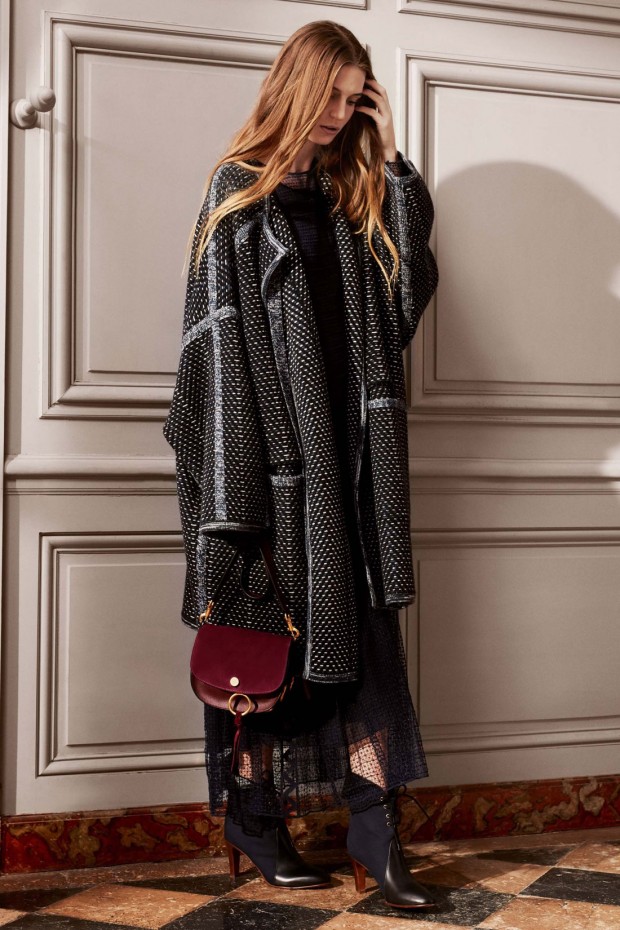 Oversized is The New Black for Chloé Pre Fall 2016 Collection - Design ...