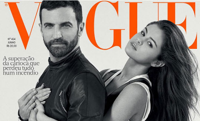 Selena Gomez & Nicolas Ghesquiere Cover VOGUE Brazil