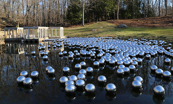 Narcissus Garden by Yayoi Kusama
