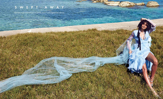 Vie for Elle Canada by Max Abadian