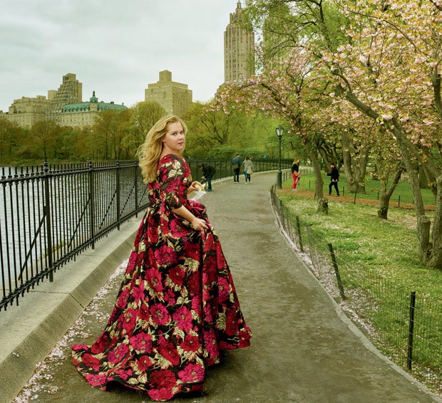 Amy Schumer for American Vogue by Annie Leibovitz