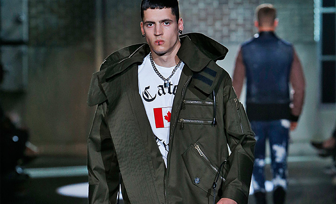 #MFW Dsquared2 SS17 Menswear Collection