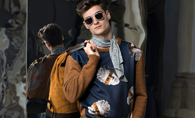 #MFW Trussardi SS17 Menswear Collection