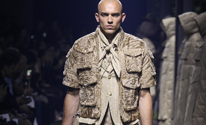 #MFW Moncler Gamme Bleu SS17 Menswear Collection