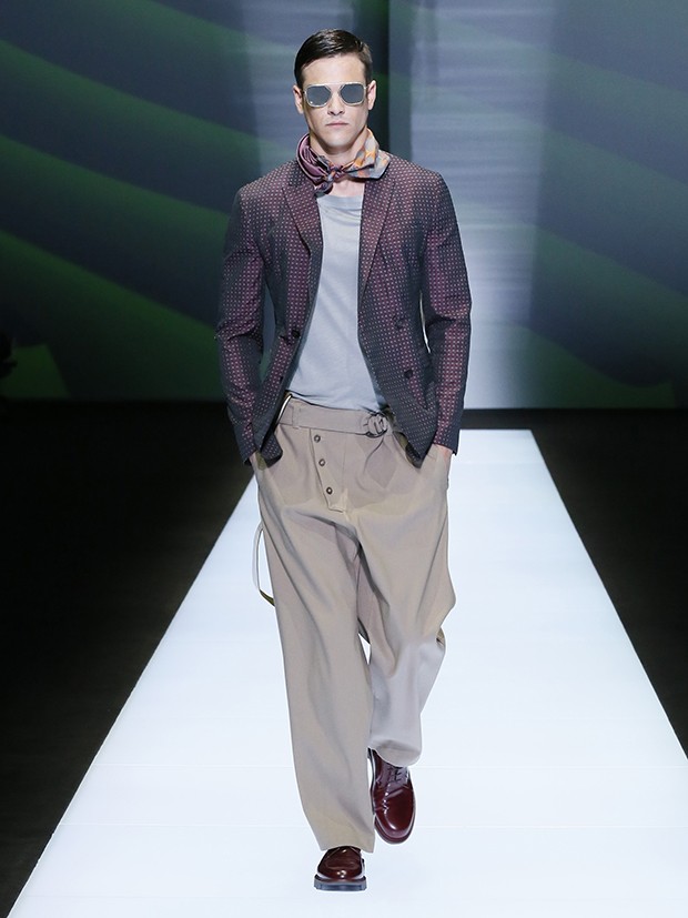 #MFW Emporio Armani SS17 Menswear Collection - Design Scene - Fashion ...
