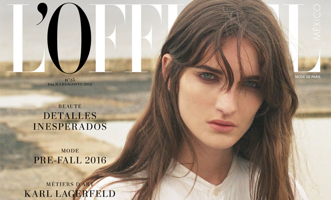 CARLY MOORE Wears PRADA for L’OFFICIEL MEXICO
