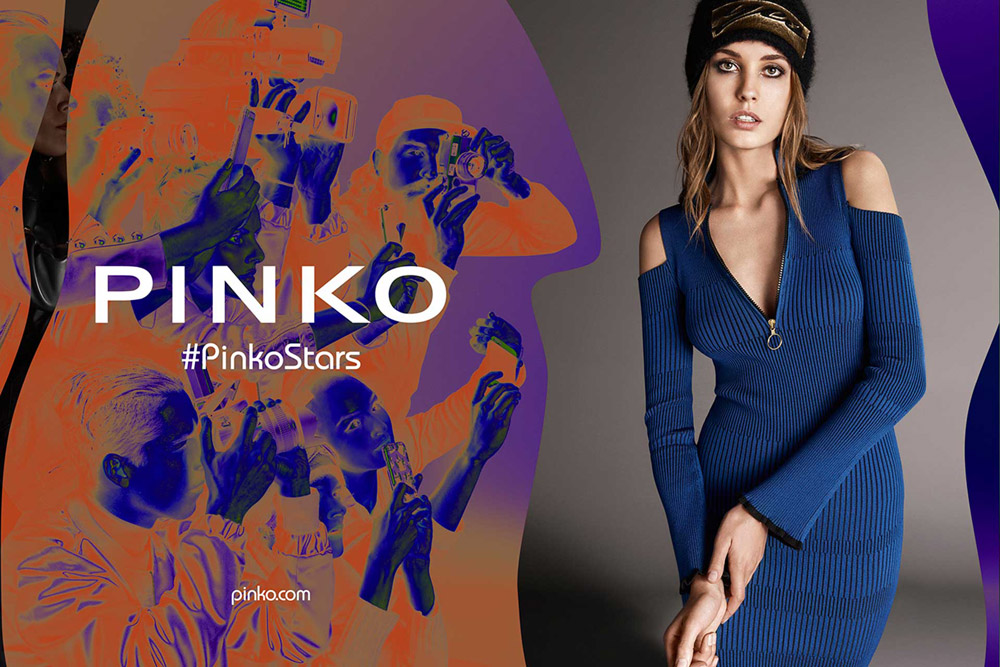Nadja Bender for Pinko Fall Winter 2016.17 Campaign