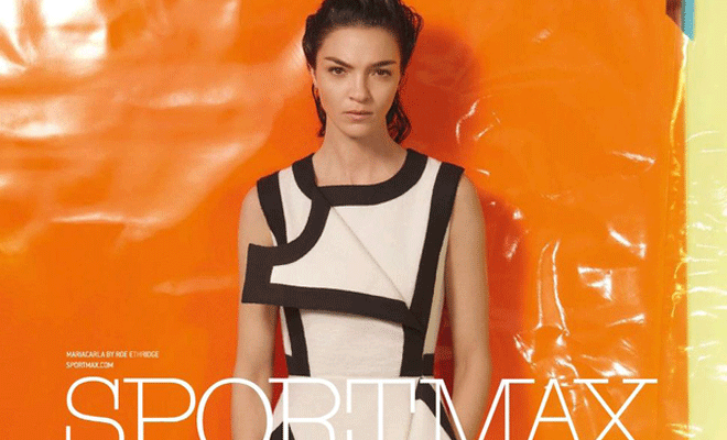 Supermodel MARIACARLA BOSCONO Is The Face of SPORTMAX