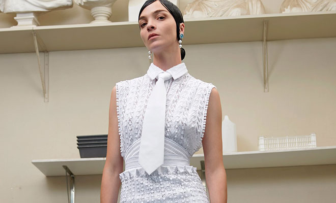 #SUPERS Pose for GIVENCHY  Couture FW16 Lookbook