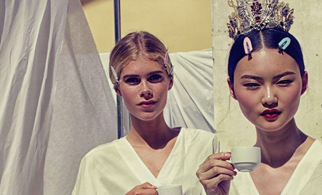 BACKSTAGE MOMENTS at DOLCE & GABBANA ALTA MODA FW16