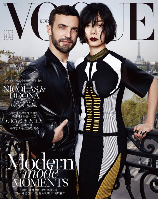 Bae Doona & Nicolas Ghesquiere Cover Vogue Korea September Issue