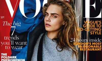 Cara Delevingne Covers British Vogue September Edition