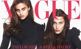 Taylor Hill & Bella Hadid Cover Vogue Paris September 2016 Issue