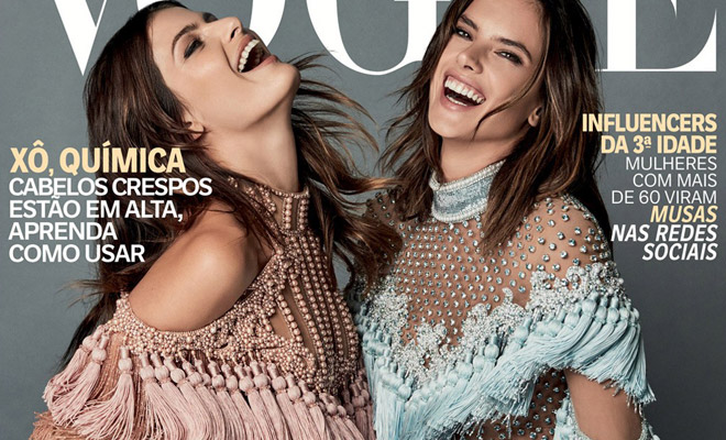 Alessandra Ambrosio Isabeli Fontana Cover Vogue Brazil