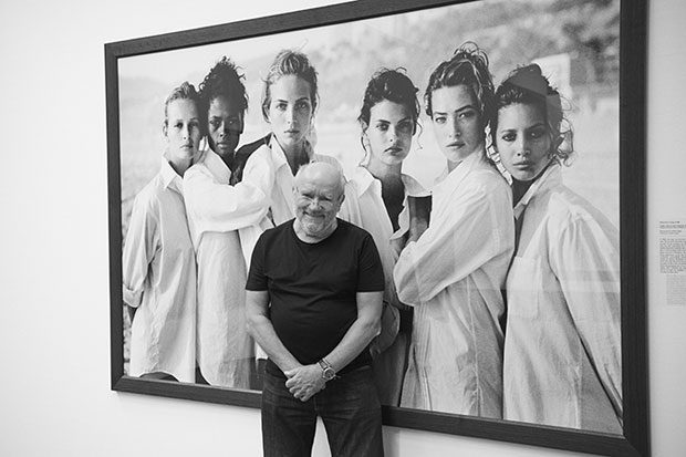 It's A SUPERMODEL Reunion for PETER LINDBERGH Exhibition