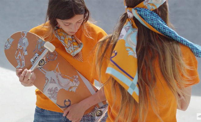 VIDEO: Hermès Scarf Collection