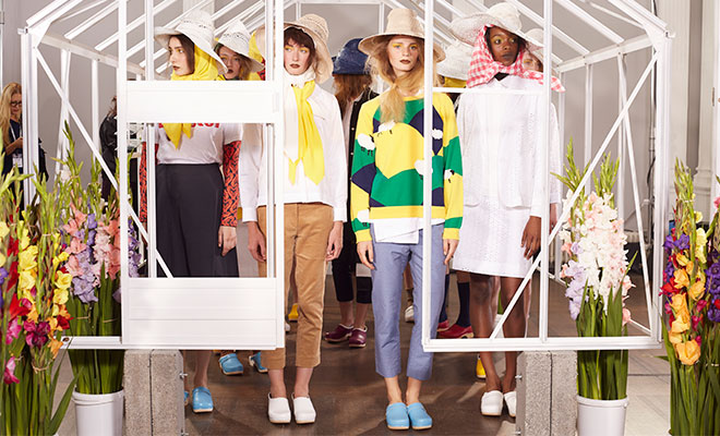 #LFW Peter Jensen Spring Summer 2017 Presentation