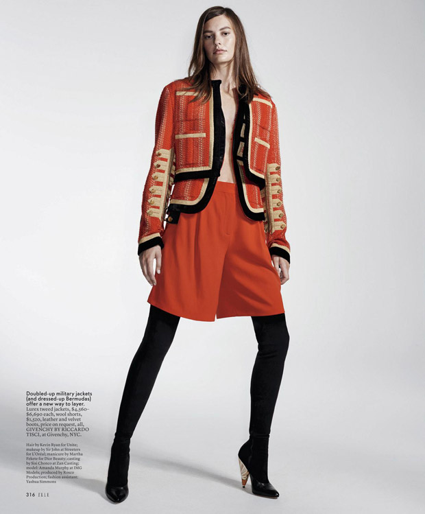 amanda murphy models fw16 key looks elle us october amanda murphy models fw16 key looks elle us october