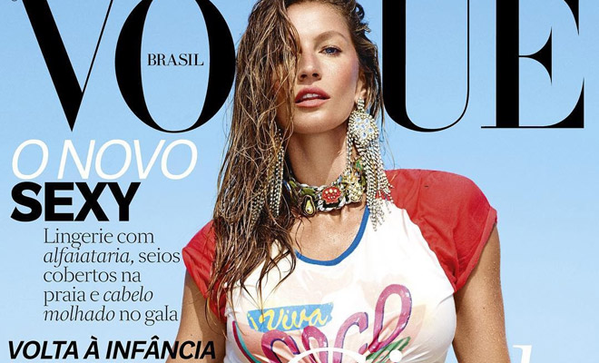 Brazilian top model Gisele Bundchen and Louis Vuitton Director for