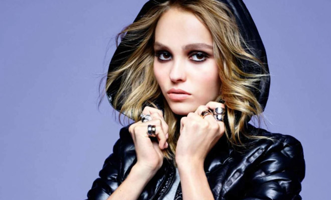 女性情報誌 JaLOUSE Dec 2016 Jan 2017 Lily Rose Depp Lily-Rose Depp Fronts Jalouse France January 2017 By David