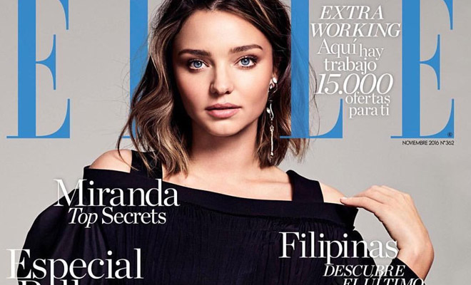 Miranda Kerr Models Louis Vuitton for ELLE Spain Cover Shoot – Fashion Gone  Rogue