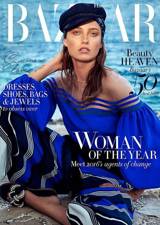 Sail Away with Me: Karmen Pedaru Stars in Bazaar Australia Cover Story