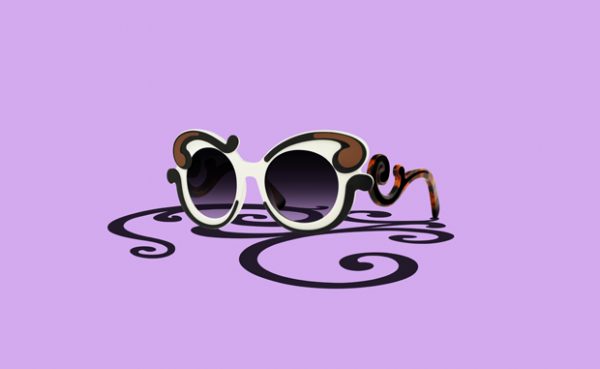 prada minimal baroque eyewear