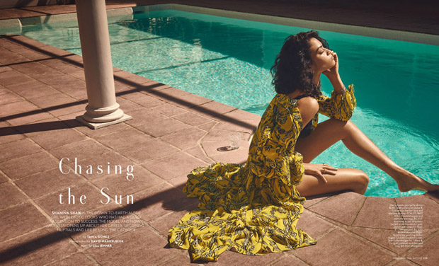 Shanina Shaik Dazzles for InStyle Australia November 2016 Cover Story