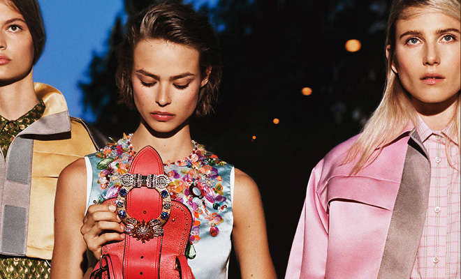 SUNSET TO SUNRISE by Alasdair McLellan Miu Miu Croisiere 2017