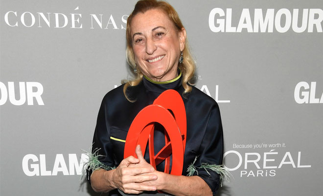 MIUCCIA PRADA is Glamour’s 2016 Women of the Year