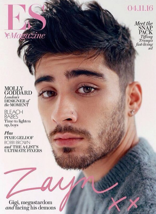 Zayn Malik Stars in ES Magazine November 2016 Cover Story