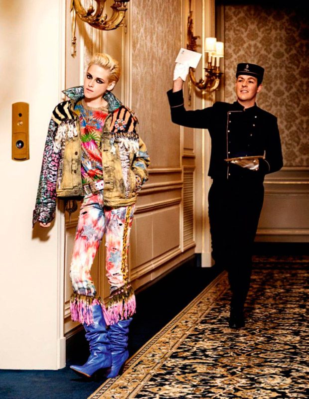 The Queen: Kristen Stewart Stars in Vogue Paris Holiday 2016 Issue